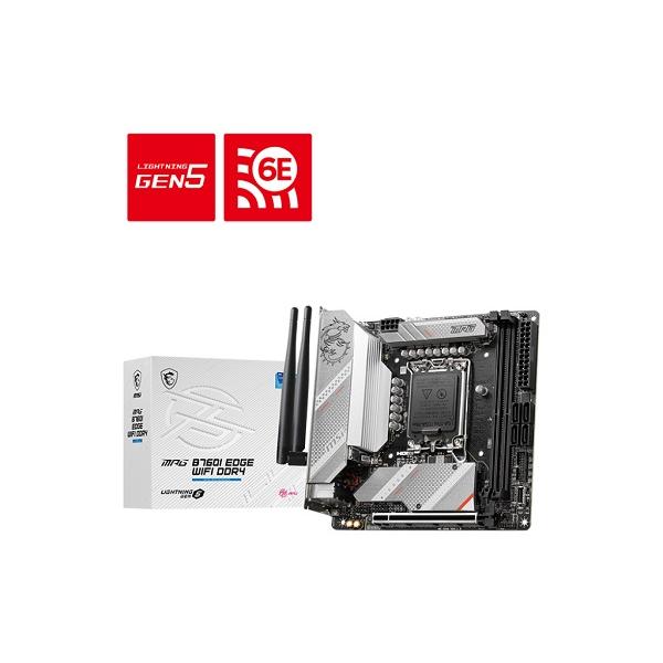 ジャンク　MSI B760I EDGE WIFI ジャンクセット 動作未確認 MSI B760I EDGE WIFI ＆ adata ddr4 8gb x2