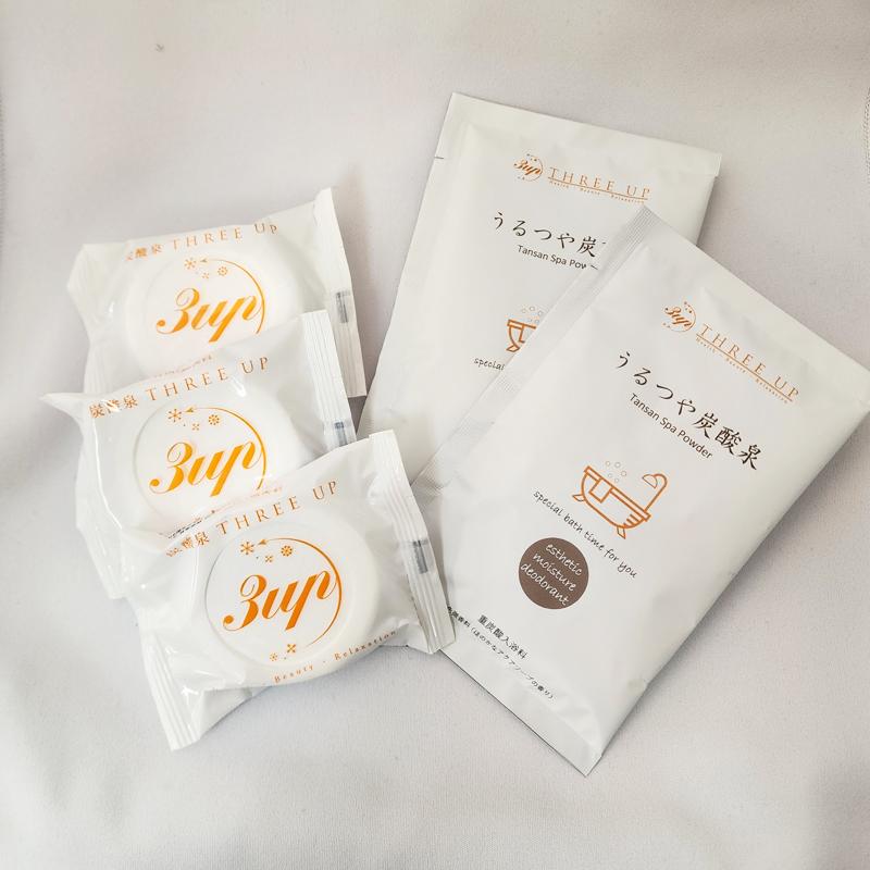 《炭酸泉ギフトセット》炭酸泉タブレット3錠、うるつや炭酸泉2袋 | 