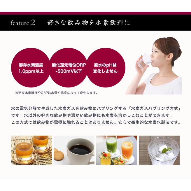 水素吸入＆水素水生成器「ラブリエリュクス」 |  | 02