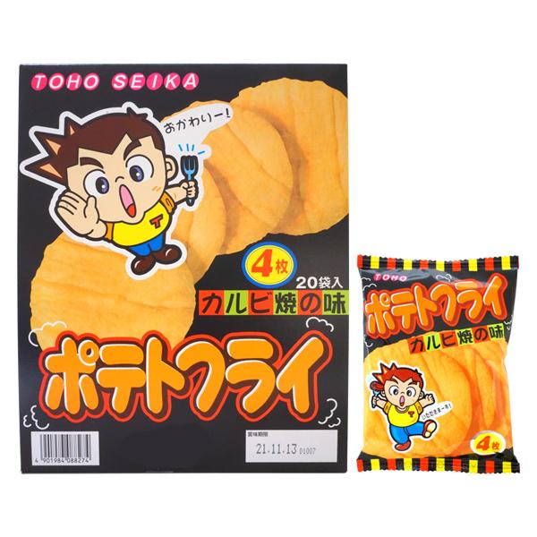 40円 ポテトフライ カルビ焼味 [1箱20個入] : ミカミオンライン