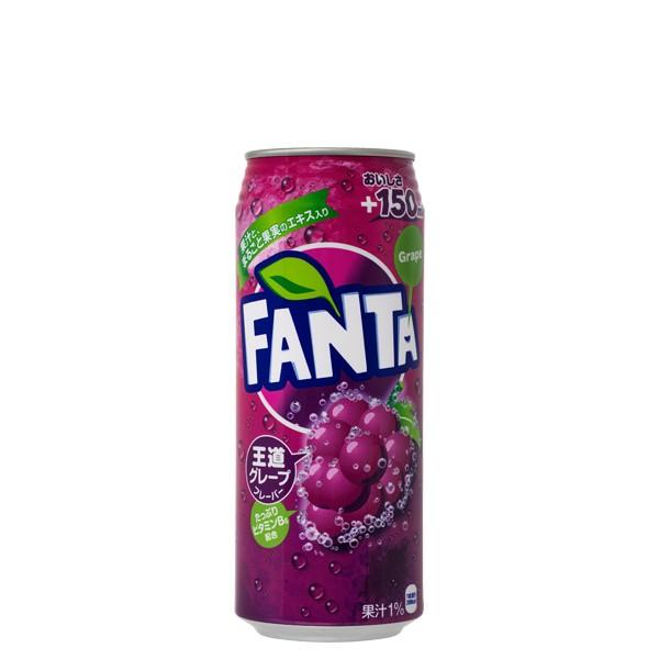 【2ケースセット】ファンタグレープ 500ml缶&times;48本