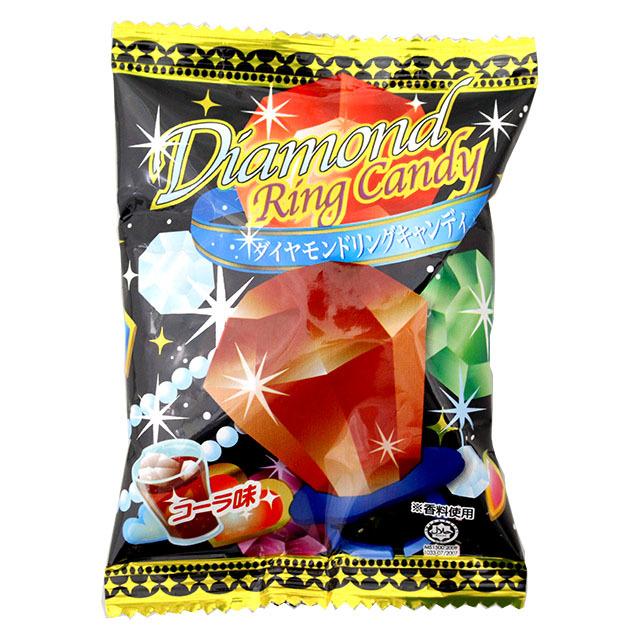 40円 やおきん ダイヤモンドリングキャンディ コーラ [1箱 24個入