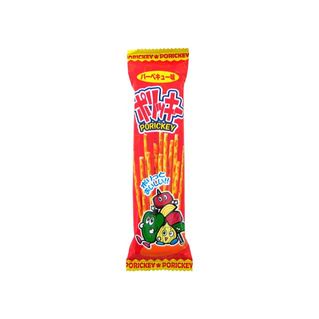 25円 やおきん 16gポリッキー バーベキュー味 [1袋 24個入] : ミカミ