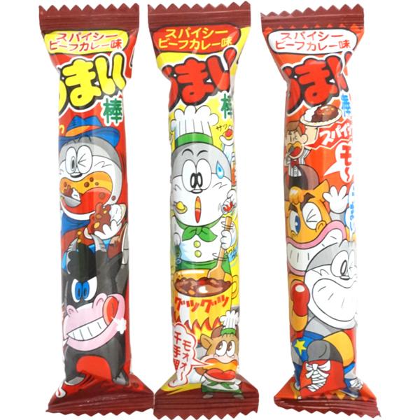 期間限定】15円 やおきん うまい棒 スパイシービーフカレー味 [1袋 30