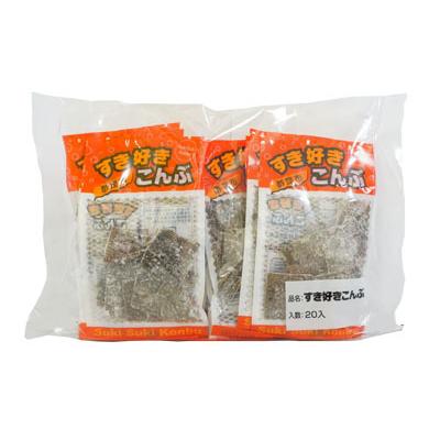 50円 やおきん すき好きこんぶ [1袋 20個入] : ミカミオンライン