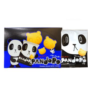 12円 やおきん ぱんだろ〜 バタークッキー [1箱 24個入] : ミカミ