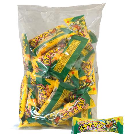 12円 やおきん バナナマン [1袋 30個入] : ミカミオンライン