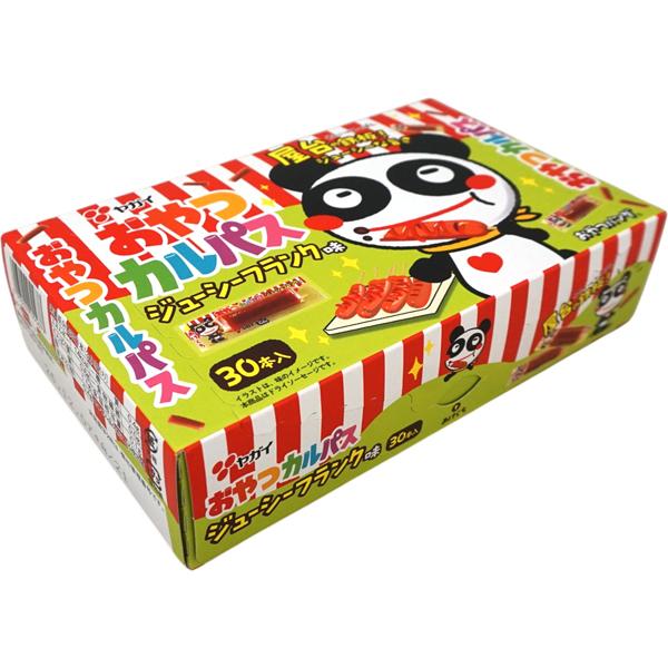 ヤガイ おやつカルパスジューシーフランク味 [1箱 30個入] : ミカミ
