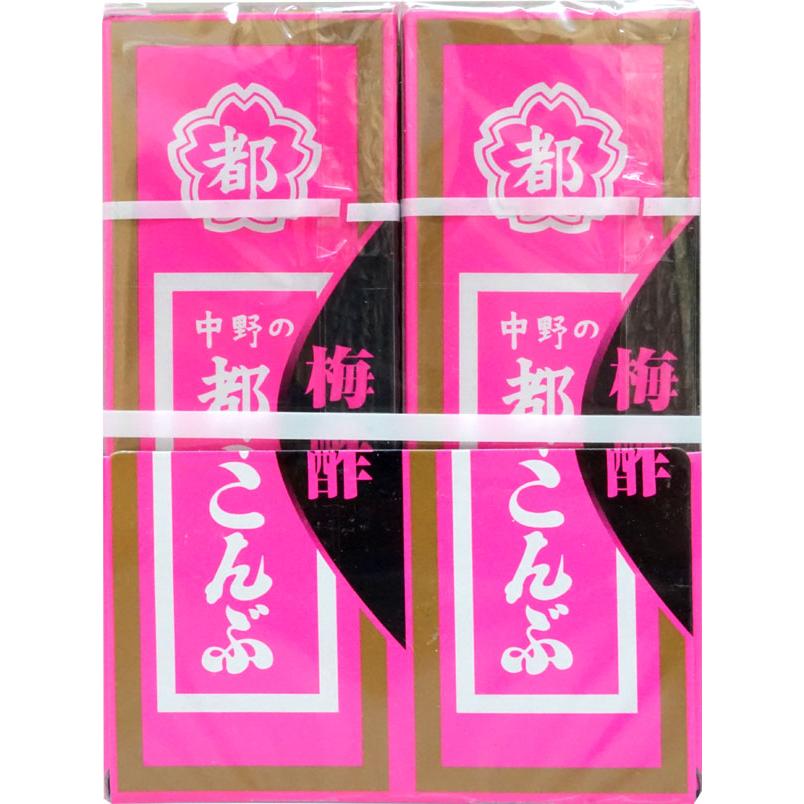 120円 中野 15g梅酢都こんぶ [1箱 12個入] : ミカミオンライン
