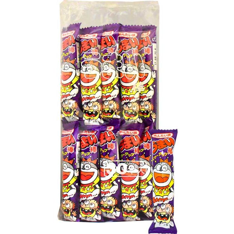 リスカ 15円 やおきん うまい棒 めんたい味 [1袋 30本入] : ミカミ