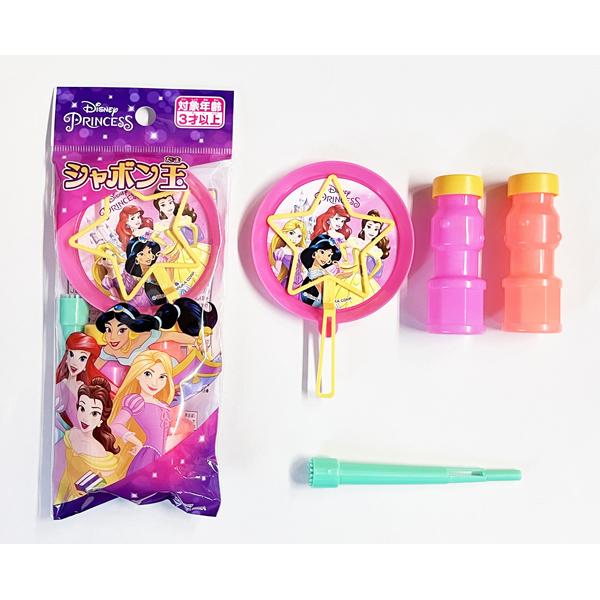 ディズニープリンセス シャボン玉 [1袋 12個入] : ミカミ