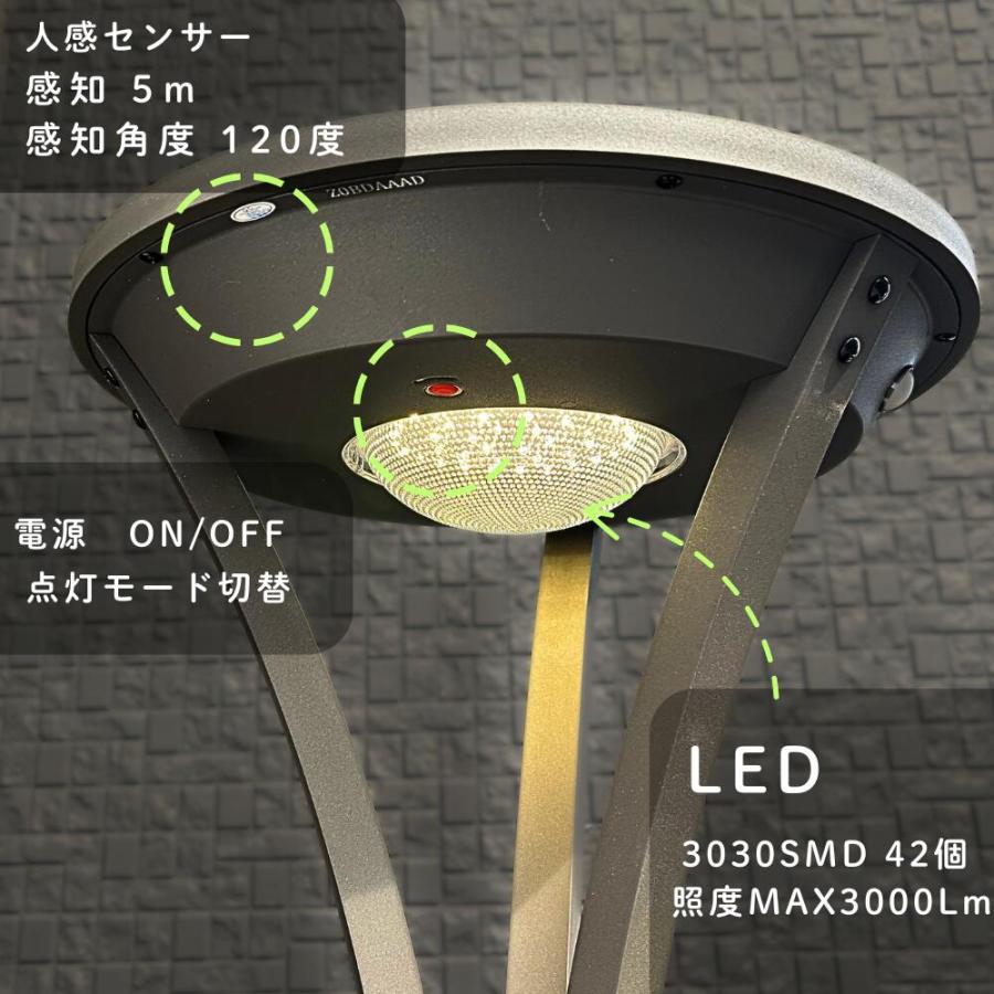 GSL31-18W-3000L(hana)+BT※ブラック単管2本+金具セット GSL31-18W-3000L(hana)+BT※ブラック単管2本+金具セット