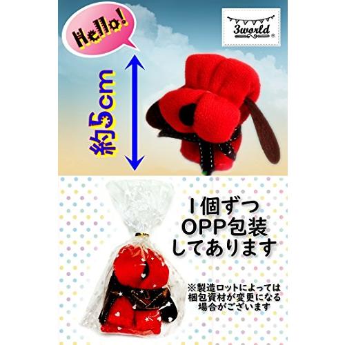 犬 ドッグ シェイプ ミニタオル OPP 包装済み プチギフト 粗品