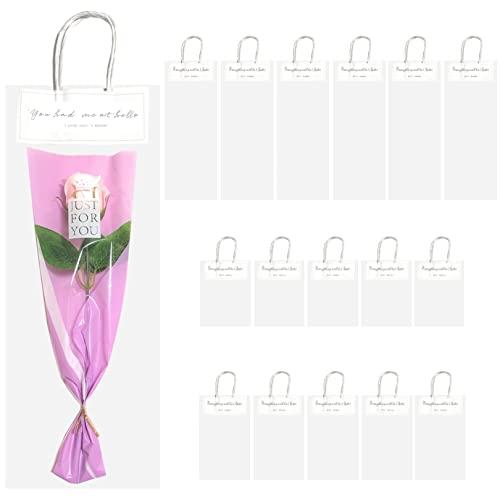 ラッピング 袋 透明 手提 バッグ ギフト用 花 お菓子 ぬいぐるみ