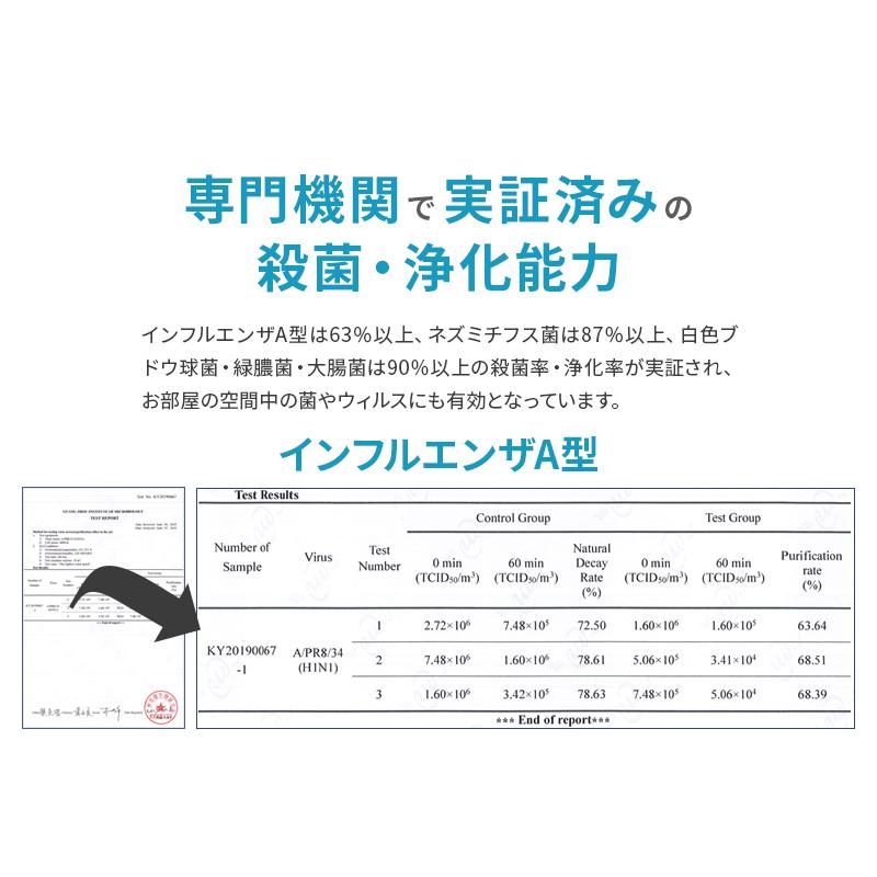 紫外線 除菌 消臭 空気清浄機 UV-C UVC Air ランプ 細菌 ウィルス 殺菌 不活化 空間 ライト C波 |  | 04