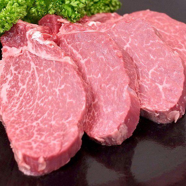 3300円 まとめ買いでお得 常陸牛 ヒレ ステーキ 4枚 セット 各120ｇ 計480g 牛肉 ヘレ フィレ tenderloin Steak  お中元 ギフト お歳暮 ご贈答 黒毛和牛 茨城県産 A4 A5