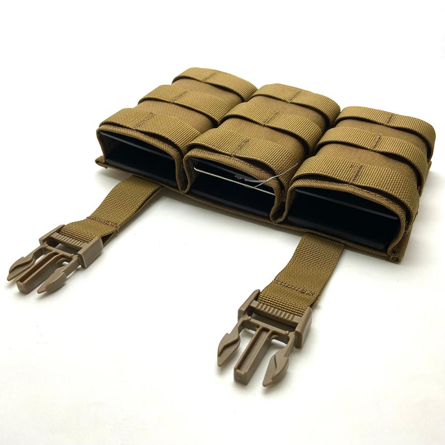 Porte-chargeur Tactique Wosport - Unique, Rapide, 7.62mm, Fixation MOLLE - Pour Chasse