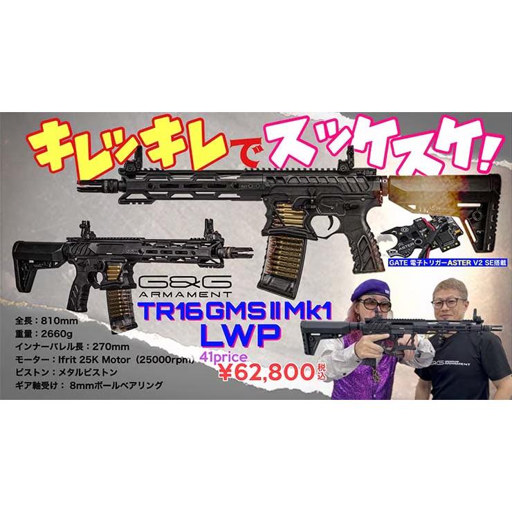 G&G G&G TR16 GMSII Mk1 LWP ASTER V2 SE : サバゲー用品の41