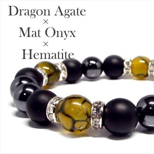 天然石 ドラゴンアゲート 龍の鱗 ヘマタイト マットオニキス  