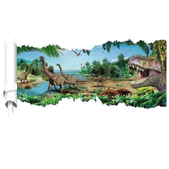 ウォールステッカー 恐竜 絵巻物 壁紙シール ジュラシックパーク 中生代 ドラゴン サウルス X003 41ウォールステッカー 通販 Yahoo ショッピング