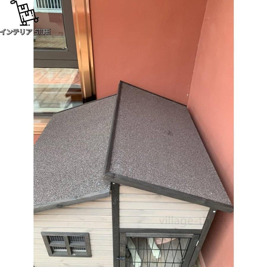 【アウトレット品】 屋外用犬小屋 豪華別荘 丈夫 飼育ケージ 小動物 転倒防止 安定性抜群 組立式 松の木 木製 防腐材 中型犬 大型犬用 ペット用品 【SKC1221419920】(42572円)