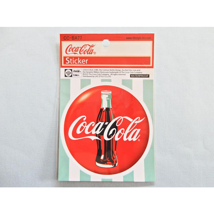 Coca Cola（コカコーラ） New ステッカー CC-BA77S Coca-Cola 〇