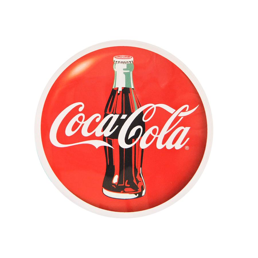 Coca Cola（コカコーラ） New ステッカー CC-BA77S Coca-Cola 〇