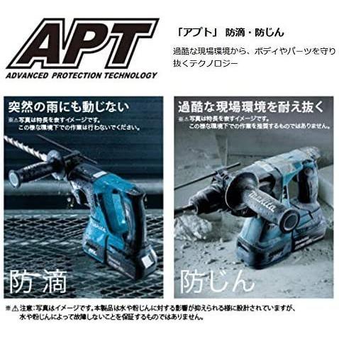 マキタ(makita) 24mm 18V充電式ハンマドリル HR244DZK(青)本体のみ(ケース付)バッテリ・充電器別売｜4840｜05