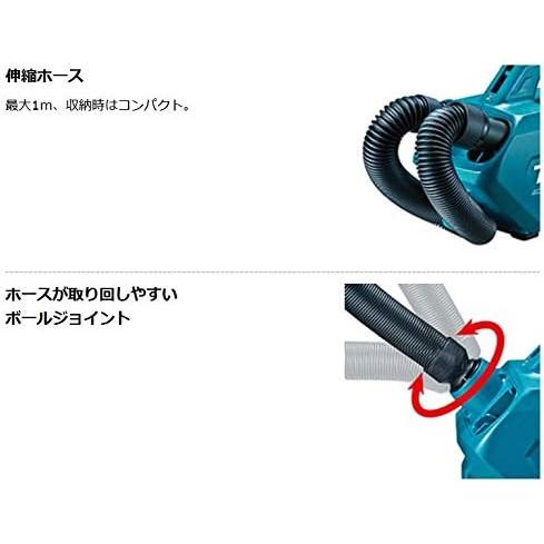 マキタ makita 18V充電式クリーナ CL184DRF バッテリBL1830B 充電器DC18RF ソフトバッグ 5種類のノズル付の画像