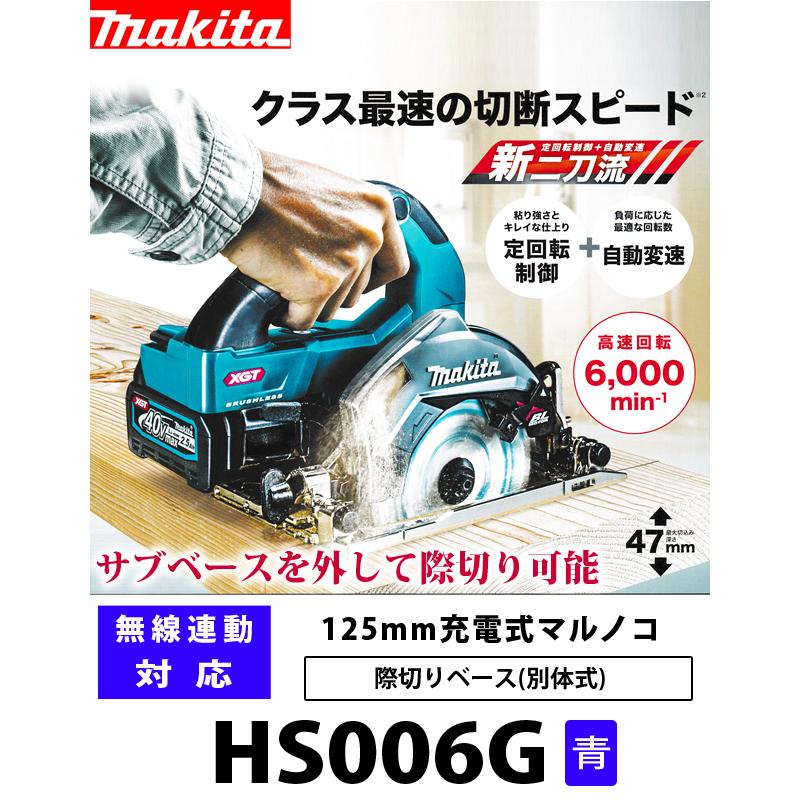 マキタ makita 125mm充電式丸ノコ 際切りベース 無線連動対応 マキタ makita 125mm充電式丸ノコ 際切りベース 無線連動対応