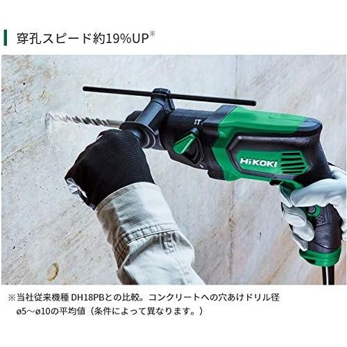 HiKOKI ハイコーキ ロータリハンマドリル DH18PG (ケース付 ビット別売 