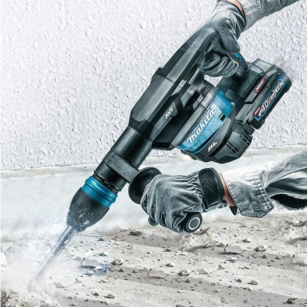 Makita - 使用頻度少/動作品 マキタ 40Vmax 充電式ハンマ HM001G 本体のみ マキタ 40Vmax充電式ハンマ SDSマックス 本体のみ