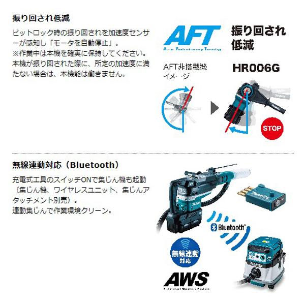 マキタ（makita） makita 80Vmax充電式ハンマドリル HR006GZK 本体のみ