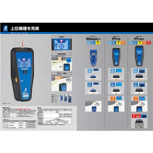 シンワ シンワ測定株式会社 下地センサー Pro 79155 Pro 中心 深部