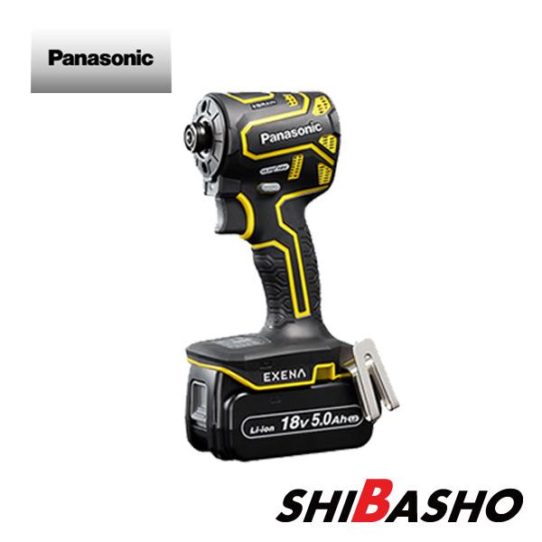 ДД【未使用品】Panasonic パナソニック インパクトドライバ EZ1PD1J18D ブラック 未使用品(S) 充電器・充電池2個・ケース付 コードレス式 18v Panasonic（パナソニック） 充電インパクトドライバー EZ1PD1J18D 18V