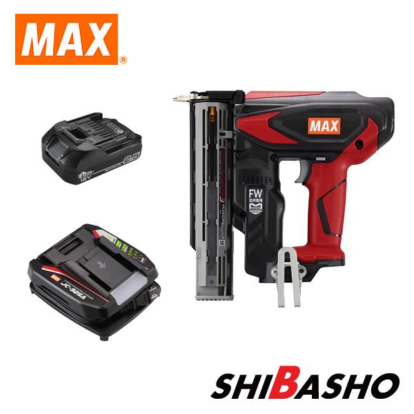 マックス充電式フィニッシュネイラTJ-35FN1-BC/25A18ボルト 潜め
