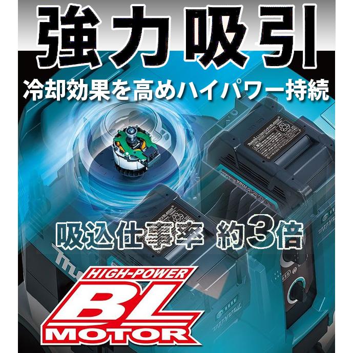 マキタ　充電式集じん機　モデルVC001GZ本体のみ　40V マキタ makita 40Vmax 充電式集じん機 VC001GZ 本体のみ : 柴商