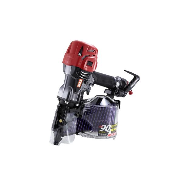 マックス MAX 90mm 高圧コイルネイラ HN-90N6 D G クールグレー -R 