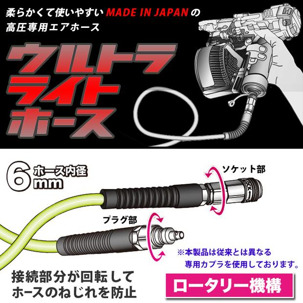 フジマック マッハ ウルトラライトホース高圧6x9 10mタイプ UL フジマック マッハ ウルトラライトホース高圧6x9 10mタイプ UL