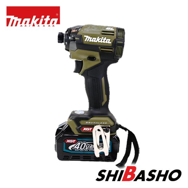 マキタ(makita) 40Vmax充電式インパクトドライバ TD002GRDX  [青][オリーブ][黒][イエロー][紫]【BL4025×２本/DC40RA/ケース付】