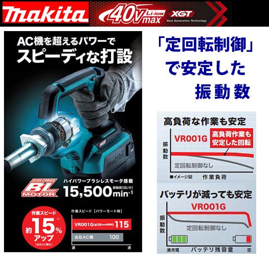 マキタ（makita） makita 40Vmax充電式コンクリートバイブレータ 