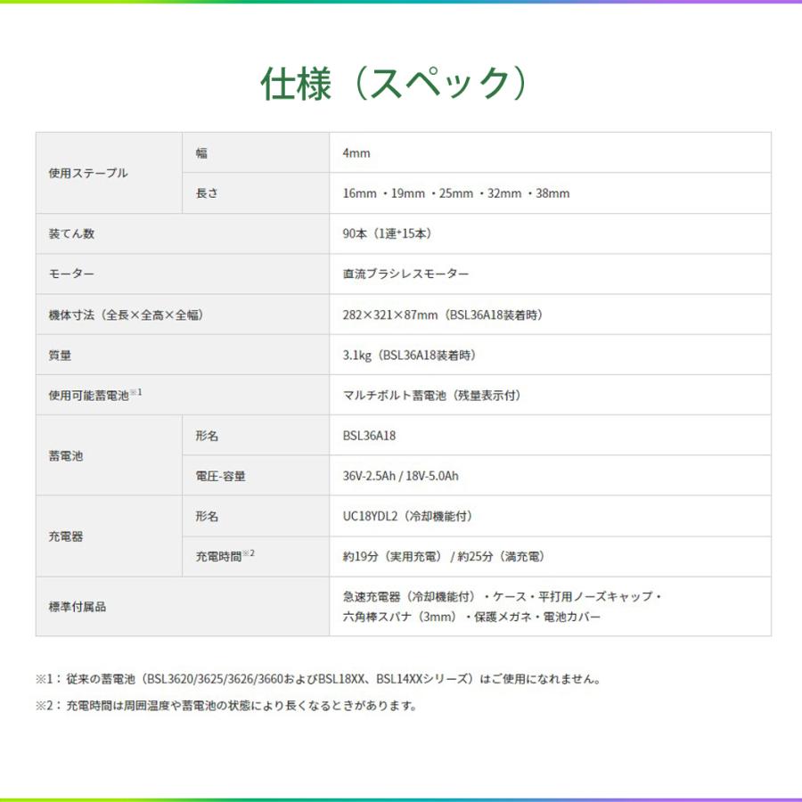 HiKOKI ハイコーキ 36Vマルチボルト フロア用タッカ N3604DM HiKOKI ハイコーキ 36Vマルチボルト フロア用タッカ N3604DM
