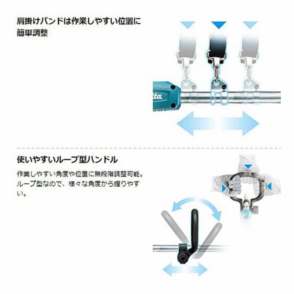 マキタ(makita) 18V充電式草刈機 MUR194DWF BL1830B×1本・充電器DC18WC付｜4840｜04