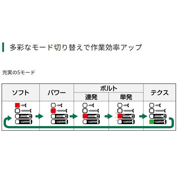 HiKOKI Hikoki ハイコーキ 10.8Vコードレスインパクトドライバ