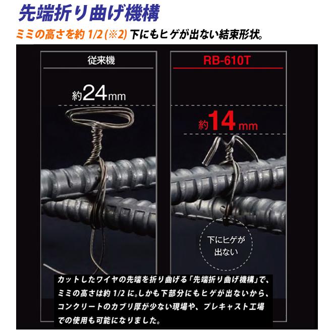 マックス MAX 鉄筋結束機 ツインタイア RB-610T 本体のみ : 柴商 