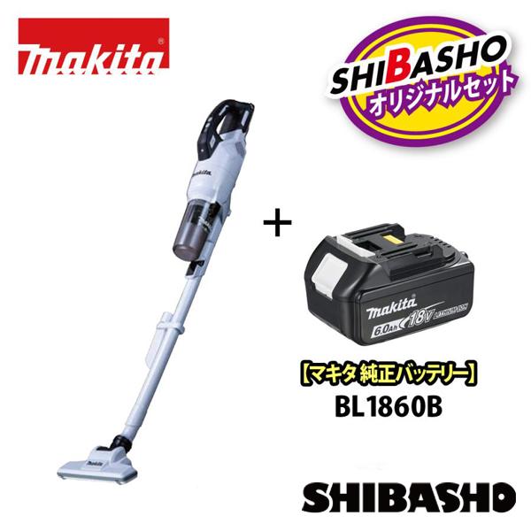 マキタ（makita） 純正バッテリ 18V 充電式クリーナ サイクロン一体式