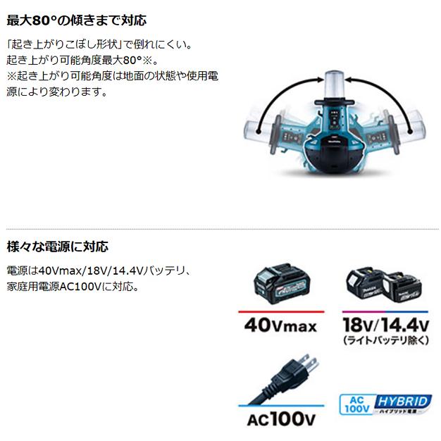 マキタ makita 40Vmax 充電式エリアライト ML010G_2