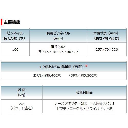 マキタ makita 18V 充電式ピンタッカ PT353DZK 本体のみ ケース マキタ makita 18V 充電式ピンタッカ PT353DZK 本体のみ ケース