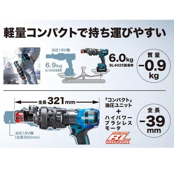 マキタ(makita) 40Vmax充電式鉄筋カッタ SC001GZK【本体のみ・ケース付】｜4840｜03