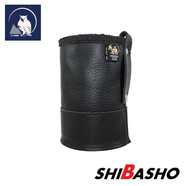 ふくろ倶楽部 朱雀 円柱ビス袋 SZ-512 ブラック牛革 : 柴商SHIBASHO